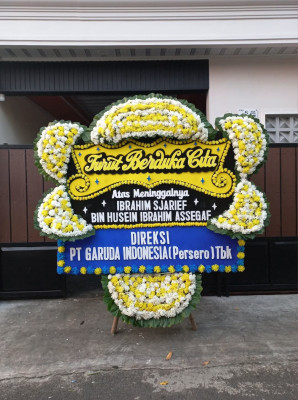 Papan Bunga Duka di Cisalam